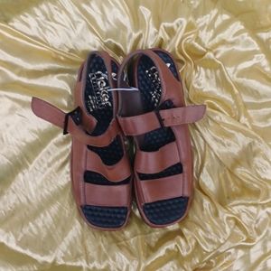 Rieker Sandals. Brown. 9